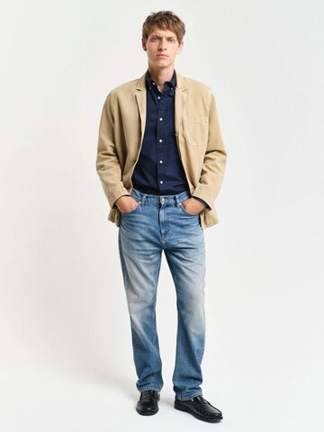 GANT Regular fit Overhemd in Blauw
