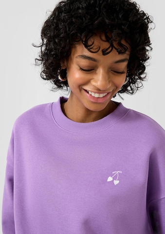 QS Sweatshirt in Purple