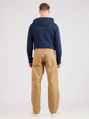 brūns LEVI'S ® Vaļīgs piegriezums Džinsi 'Workwear 565 Dbl Knee'