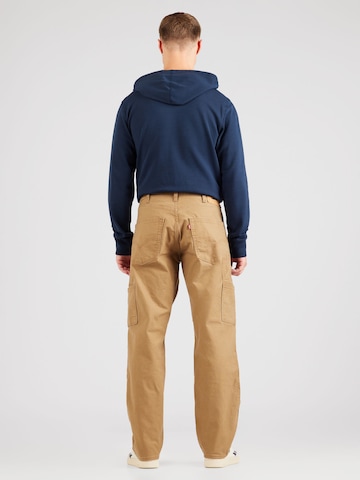 LEVI'S ® Loosefit Jeans 'Workwear 565 Dbl Knee' i brun