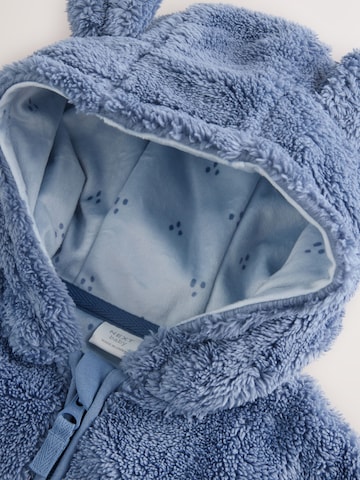 Next Fleece jas in Blauw