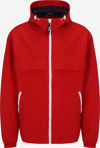 Tommy Jeans Plus Between-Season Jacket 'Chicago' in Red: front