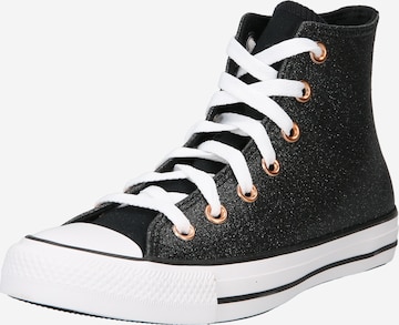 CONVERSE Hög sneaker 'CHUCK TAYLOR ALL STAR FOREST' i svart: framsida