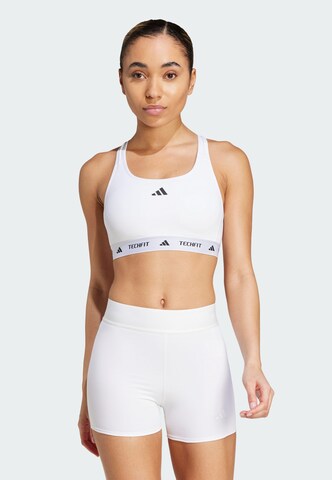 Bustino Reggiseno sportivo di ADIDAS PERFORMANCE in bianco