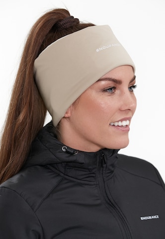 ENDURANCE Sportstirnband 'Corbia' in Beige