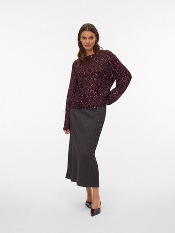 VERO MODA Strickpullover in Braun