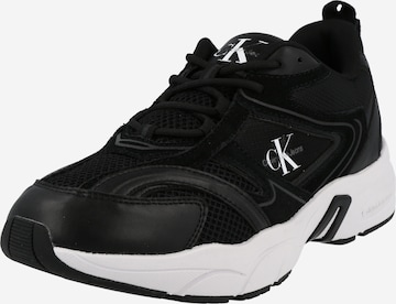 Calvin Klein Jeans Sneakers in Black: front