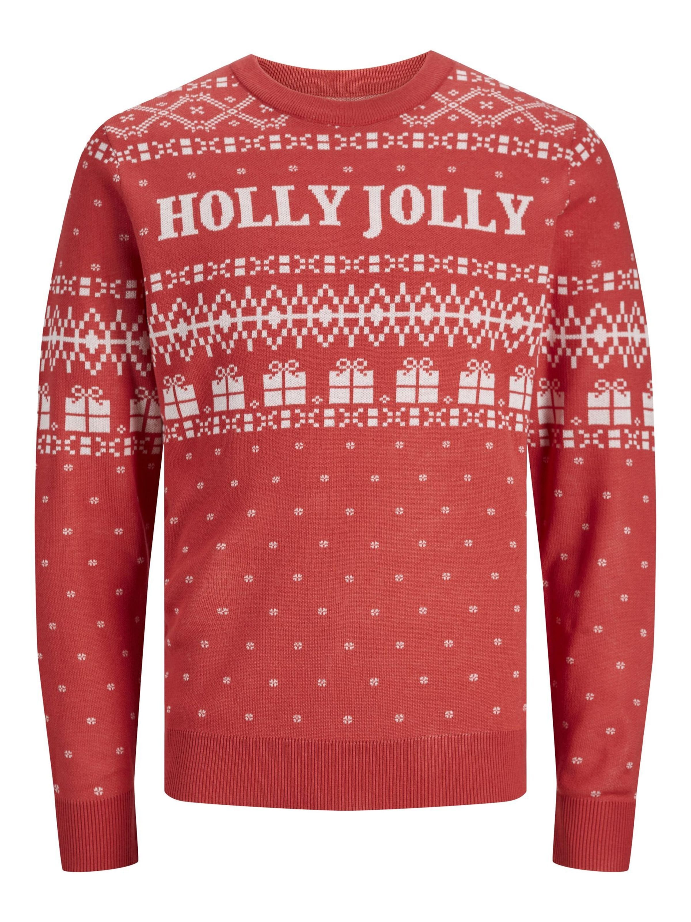 JACK & JONES Pullover i rød: forside