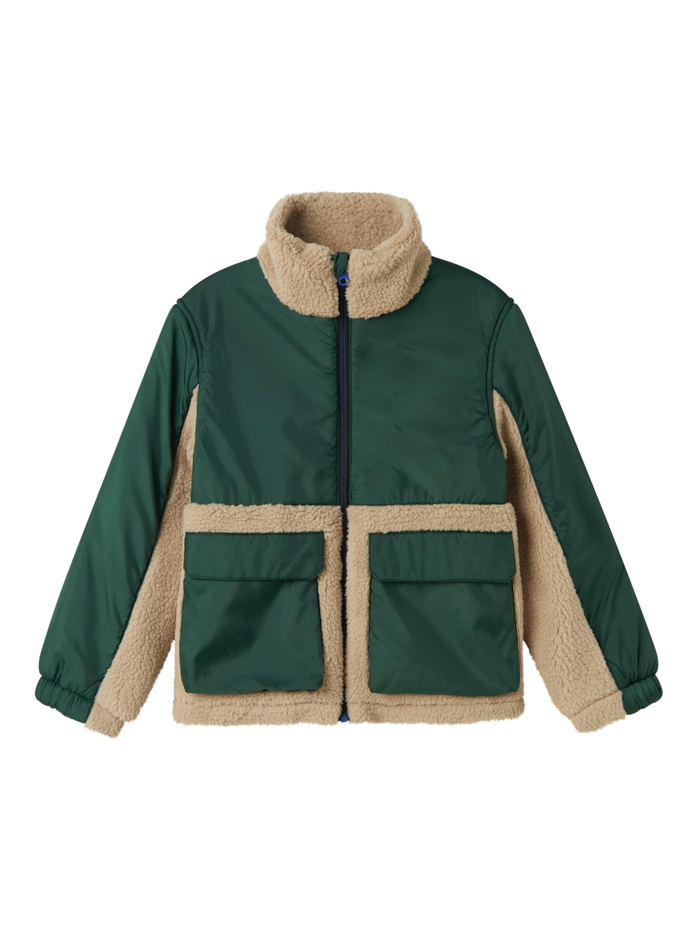 NAME IT Between-Season Jacket 'MONICO' in Green: front