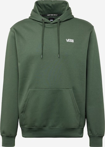 VANS Sweatshirt in Green: front