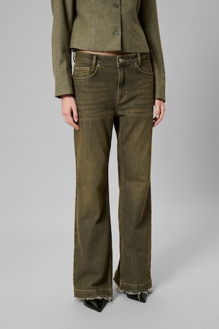 My Essential Wardrobe Wide Leg Jeans 'Saba' in Grün: Vorderseite