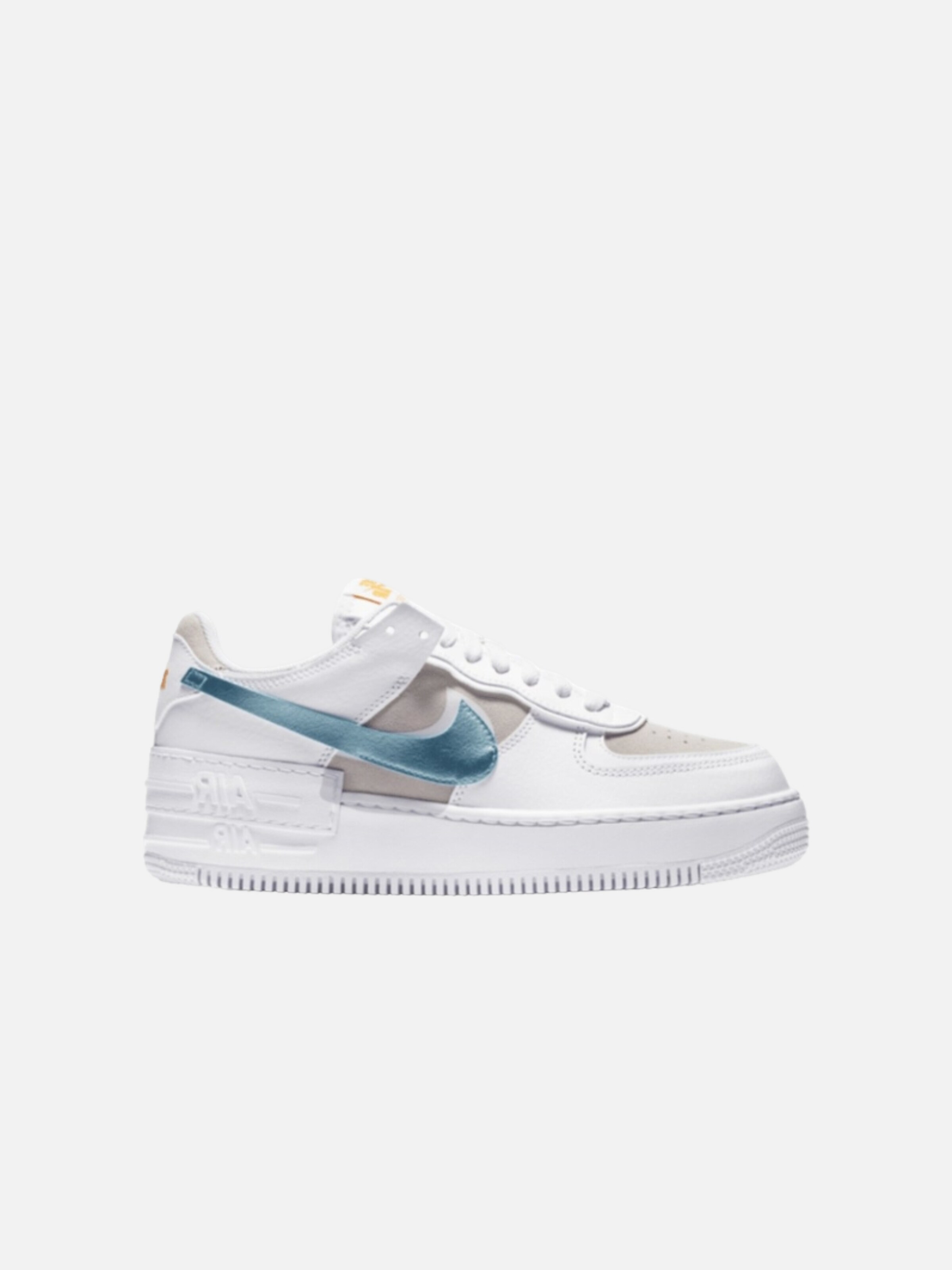 Baskets basses 'Air Force 1 Shadow Glacier Ice' NIKE en bleu : devant