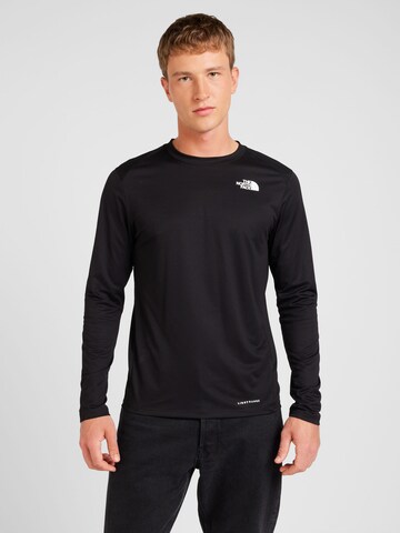 THE NORTH FACE - Camiseta funcional 'SHADOW' en negro: frente
