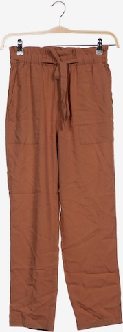 NA-KD Pants in S in Brown: front