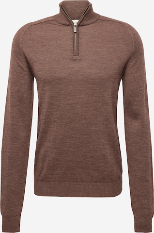 Bruun & Stengade Pullover 'Pelle' in Braun: predná strana