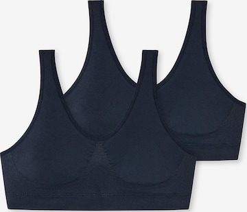 SCHIESSER Bustier BH in Blau: predná strana