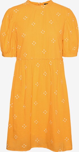 VERO MODA Kleit 'Asta' tumeoranž / valge, Tootevaade