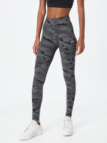 ONLY PLAY Skinny Workout Pants 'JADE' in Grey: front