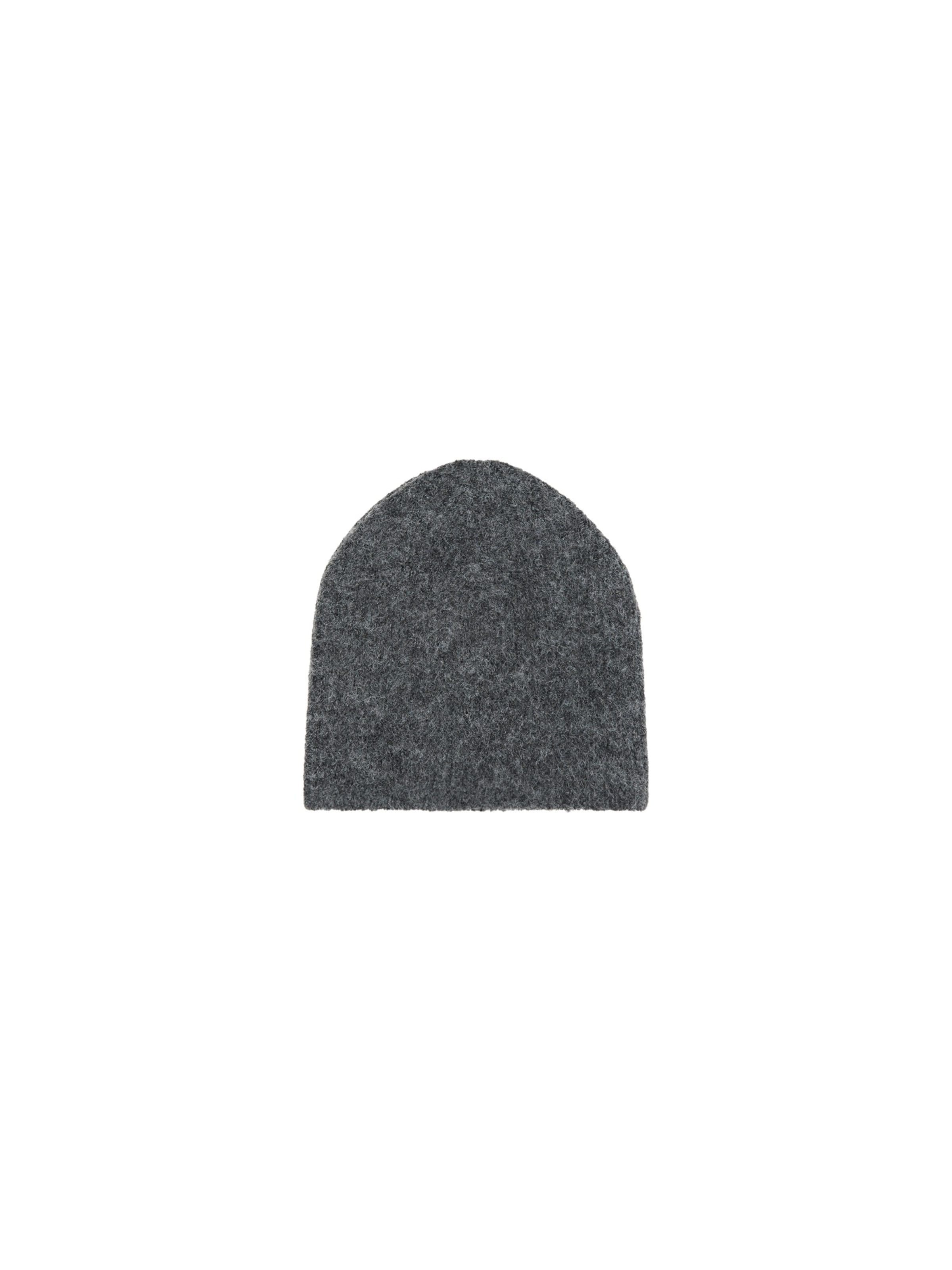 Bershka Beanie in Grey: front