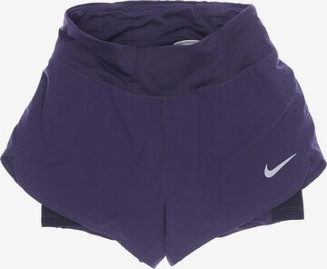 NIKE Shorts in 29-30 in Purple: front