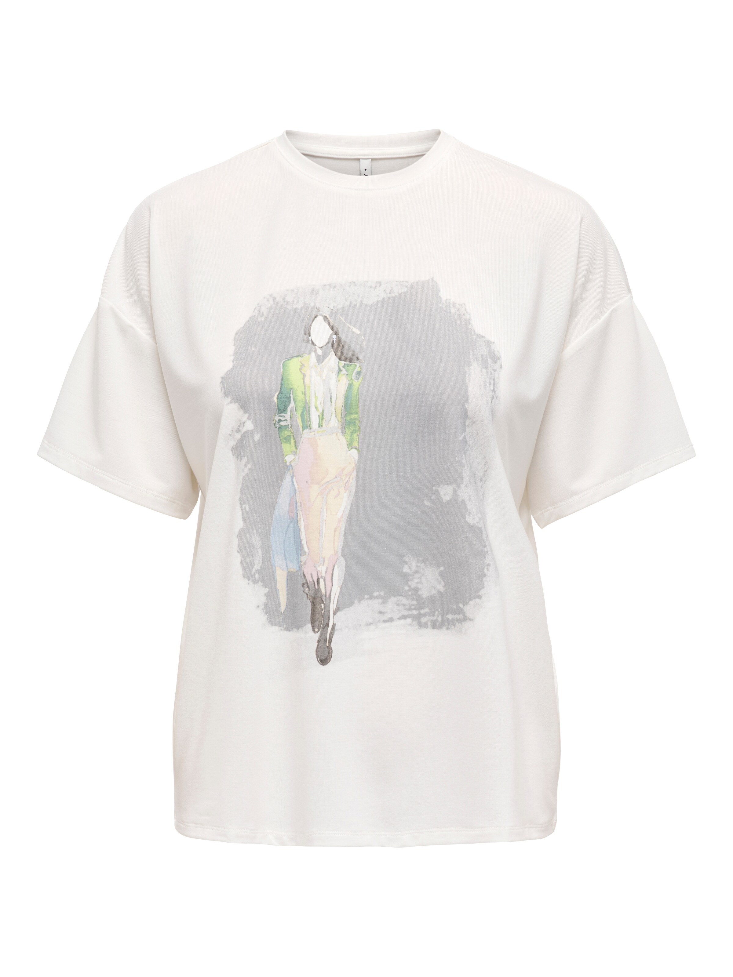 ONLY Футболка в Белый: спереди