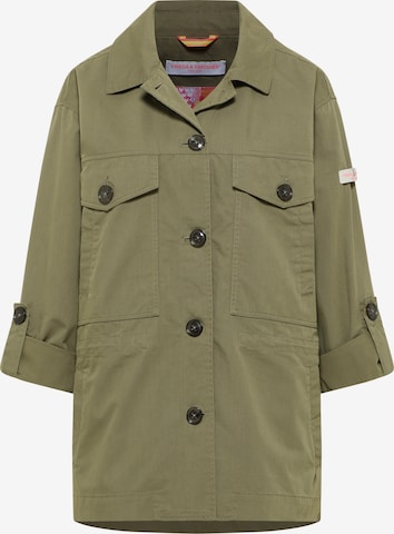 Frieda & Freddies NY Between-Season Jacket 'Smila' in Green: front