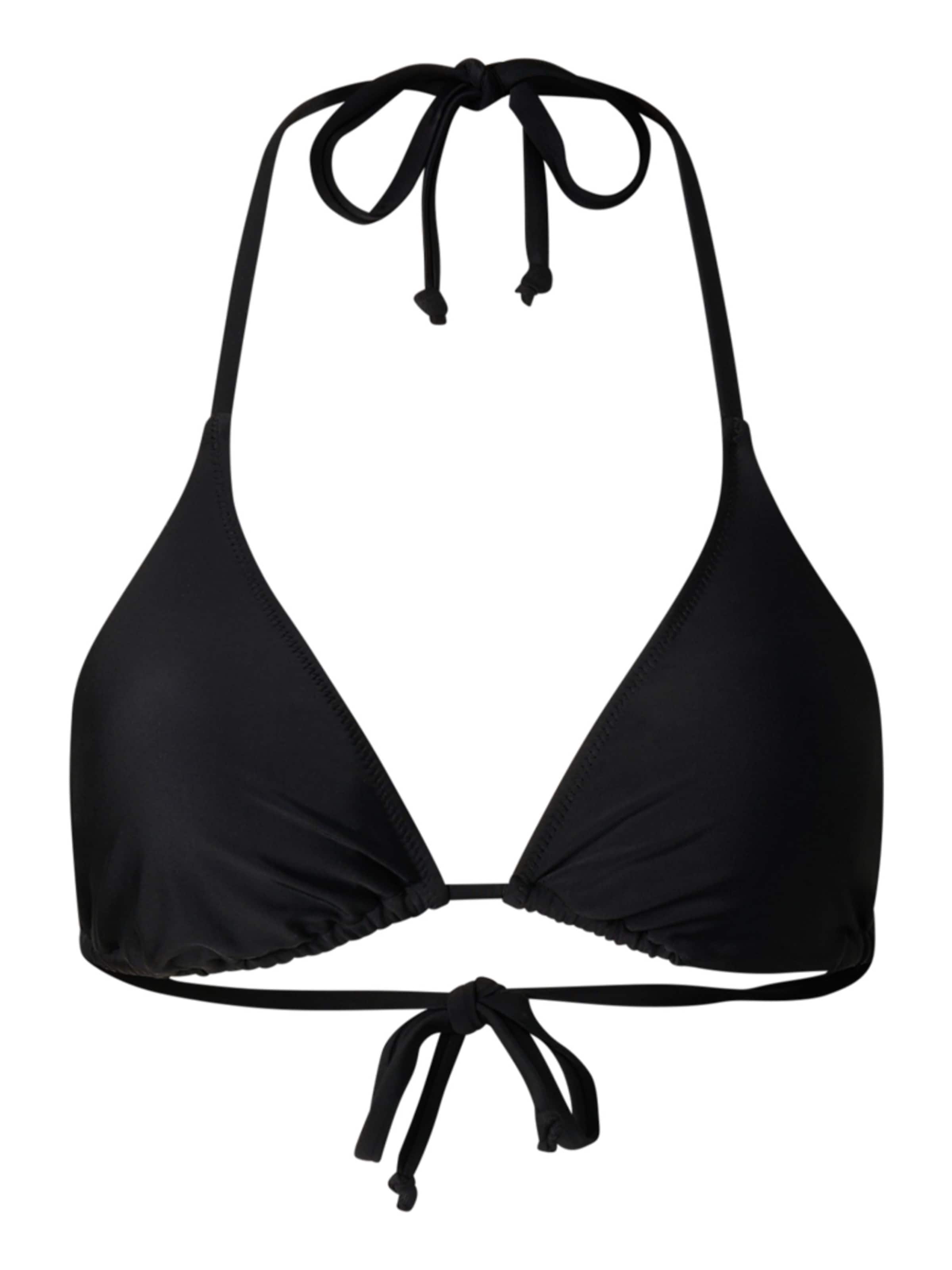 Bogner Fire + Ice Triangel Bikinitop 'Gaby' in Schwarz: Vorderseite