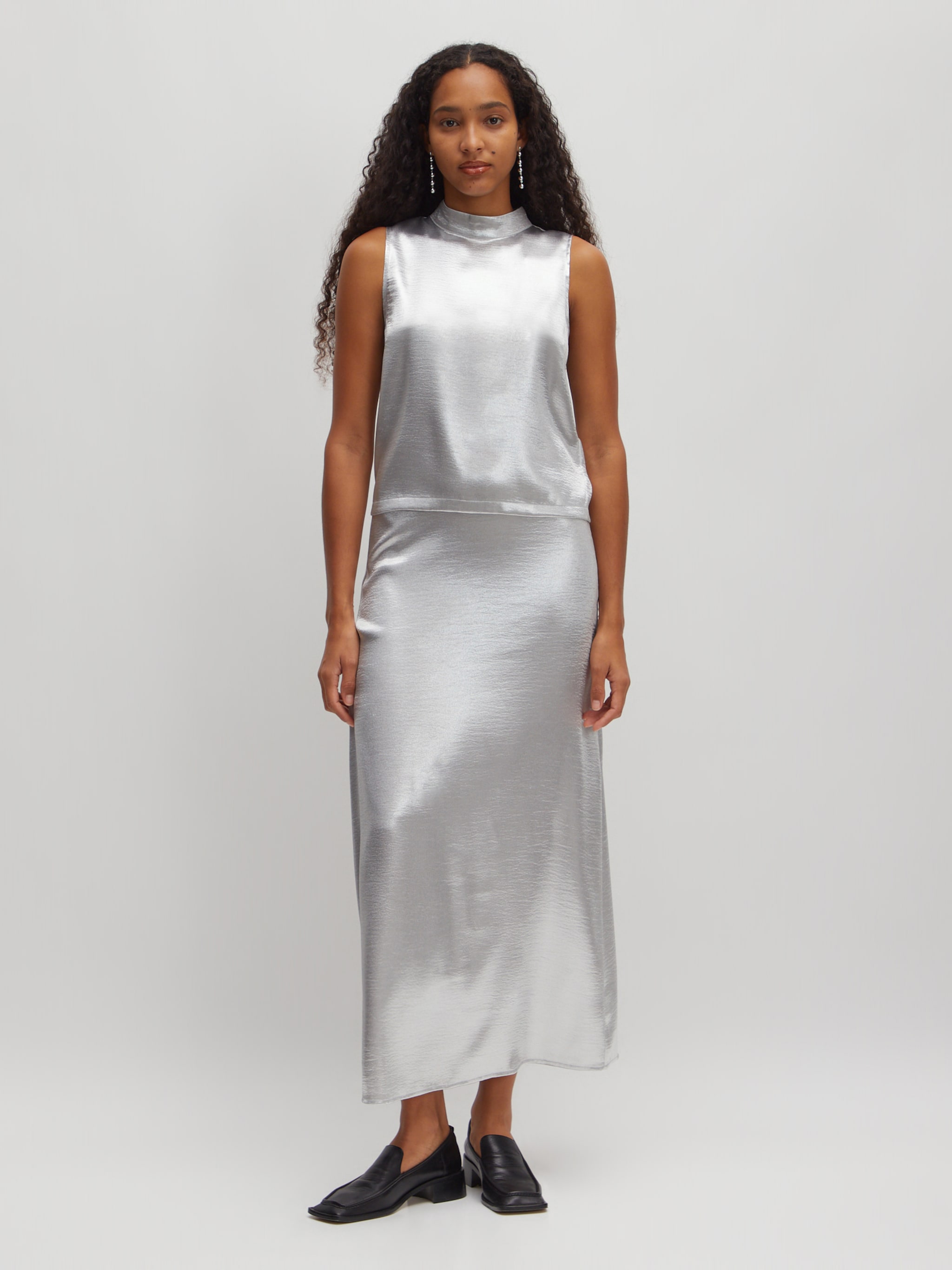 EDITED Produkte Bluse 'Maxim' silber