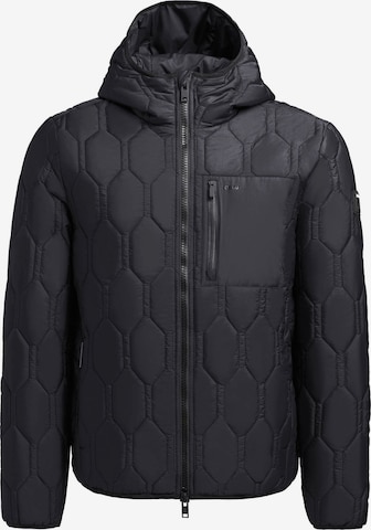 khujo Between-season jacket ' RUET ' in Black: front