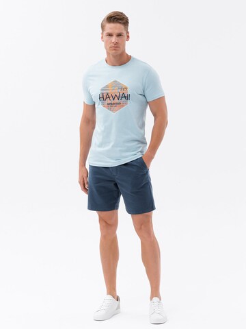 T-Shirt 'S1740' Ombre en bleu