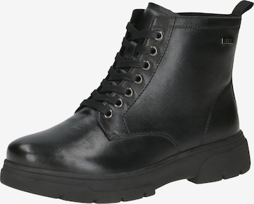 CAPRICE Stiefelette in Schwarz: Vorderseite