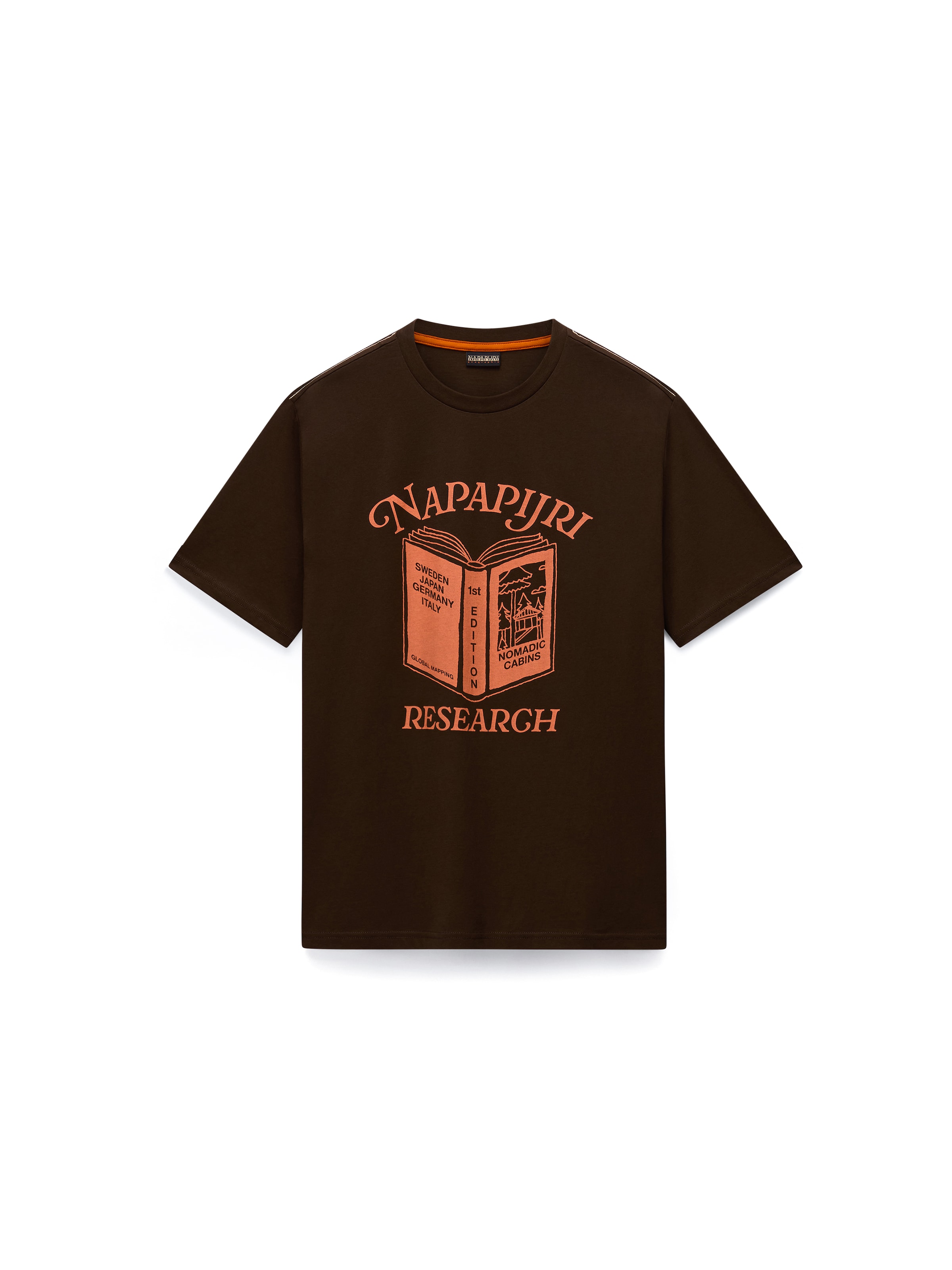 Tricou de la NAPAPIJRI pe maro: față