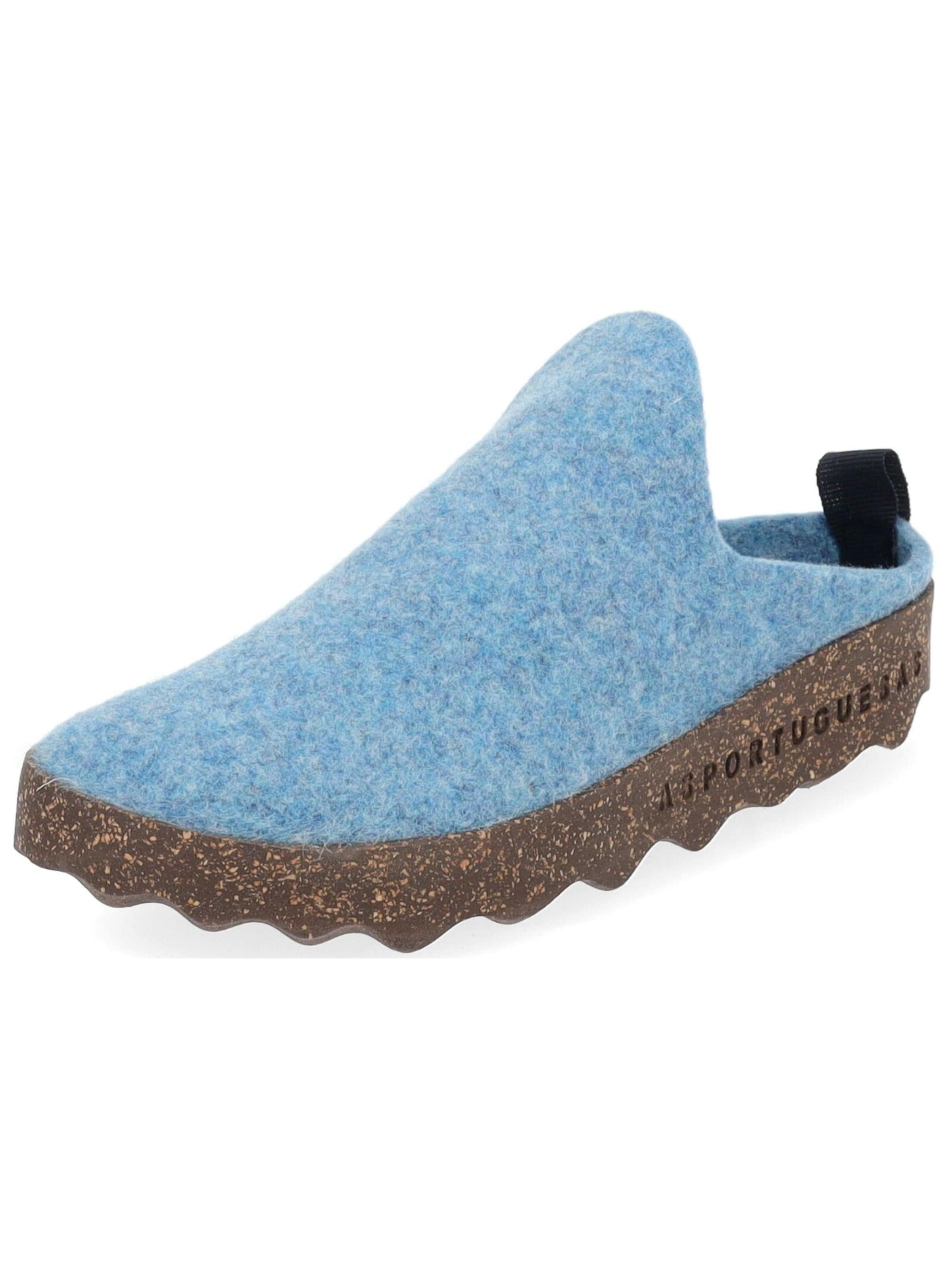 Asportuguesas Slipper in Blue: front