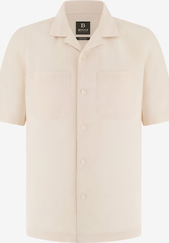 Boggi Milano Рубашка в Бежевый: спереди
