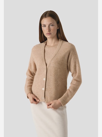 Cardigan MAERZ Muenchen en beige : devant