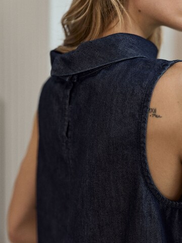 Next - Blusa 'N.Premium' en azul