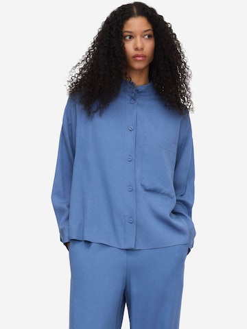 Adolfo Dominguez - Blusa em azul: frente