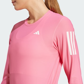 ADIDAS PERFORMANCE Functioneel shirt 'Own The Run' in Roze
