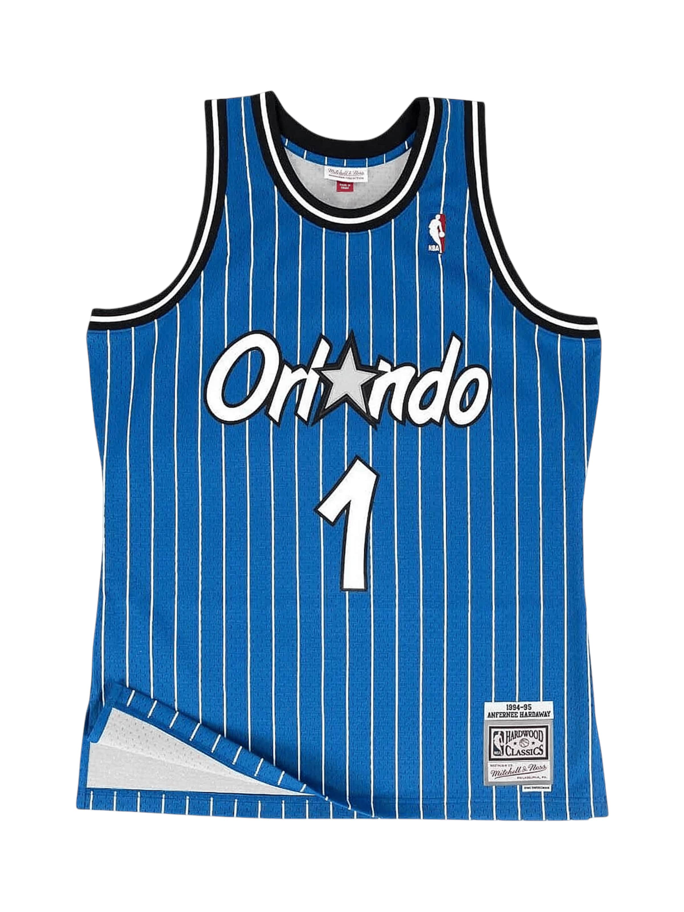 T-Shirt fonctionnel 'NBA OM A.H 94-95' Mitchell & Ness en bleu