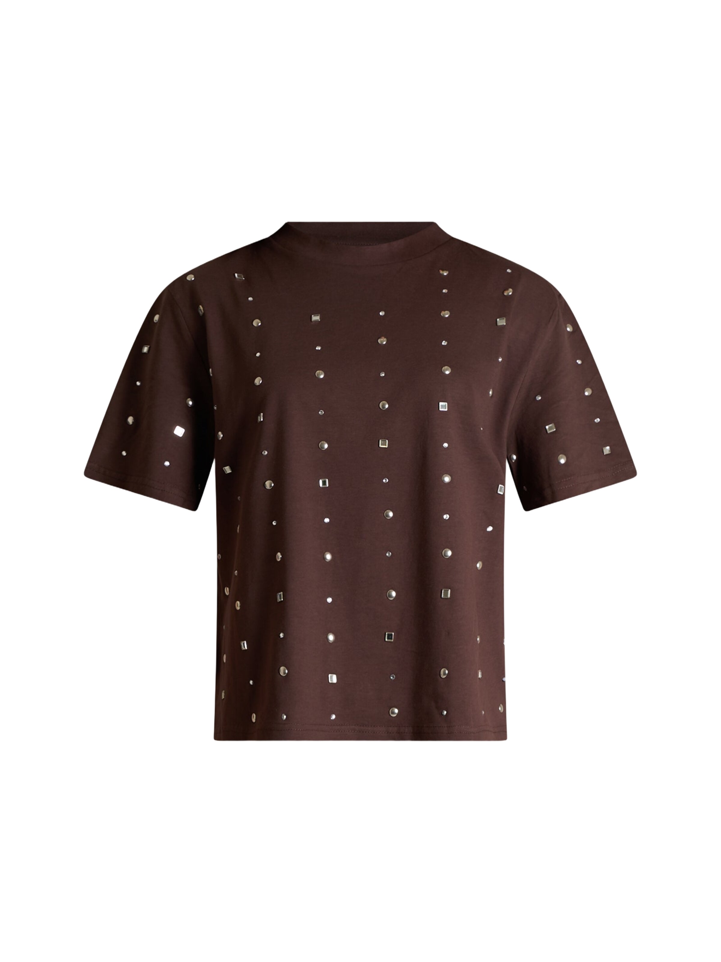 T-shirt Jijil en marron : devant