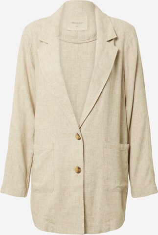 Freequent - Blazer 'LUIGI' en beige: frente