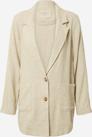 Freequent Blazer 'LUIGI' in Beige: front