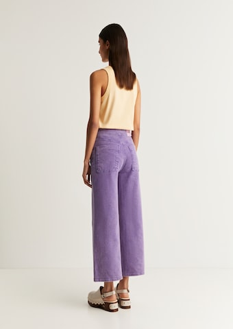 Scalpers Wide leg Jeans in Lila