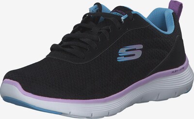 SKECHERS Chaussure de sport à lacets en bleu / violet / noir, Vue avec produit
