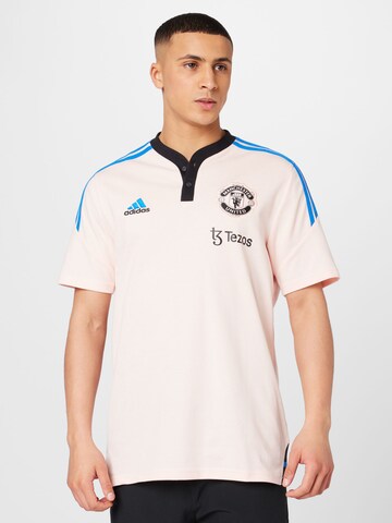 ADIDAS SPORTSWEAR Spordisärk 'Manchester United Condivo 22 ', värv roosa: eest vaates