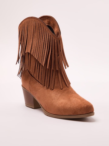 Trendyol Cowboy boot in Brown