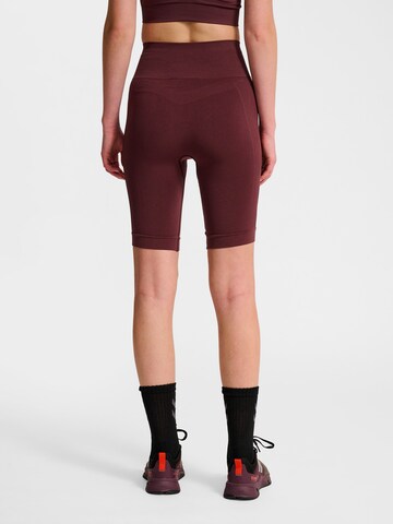 Hummel Скинни Спортивные штаны 'Tif' в Коричневый