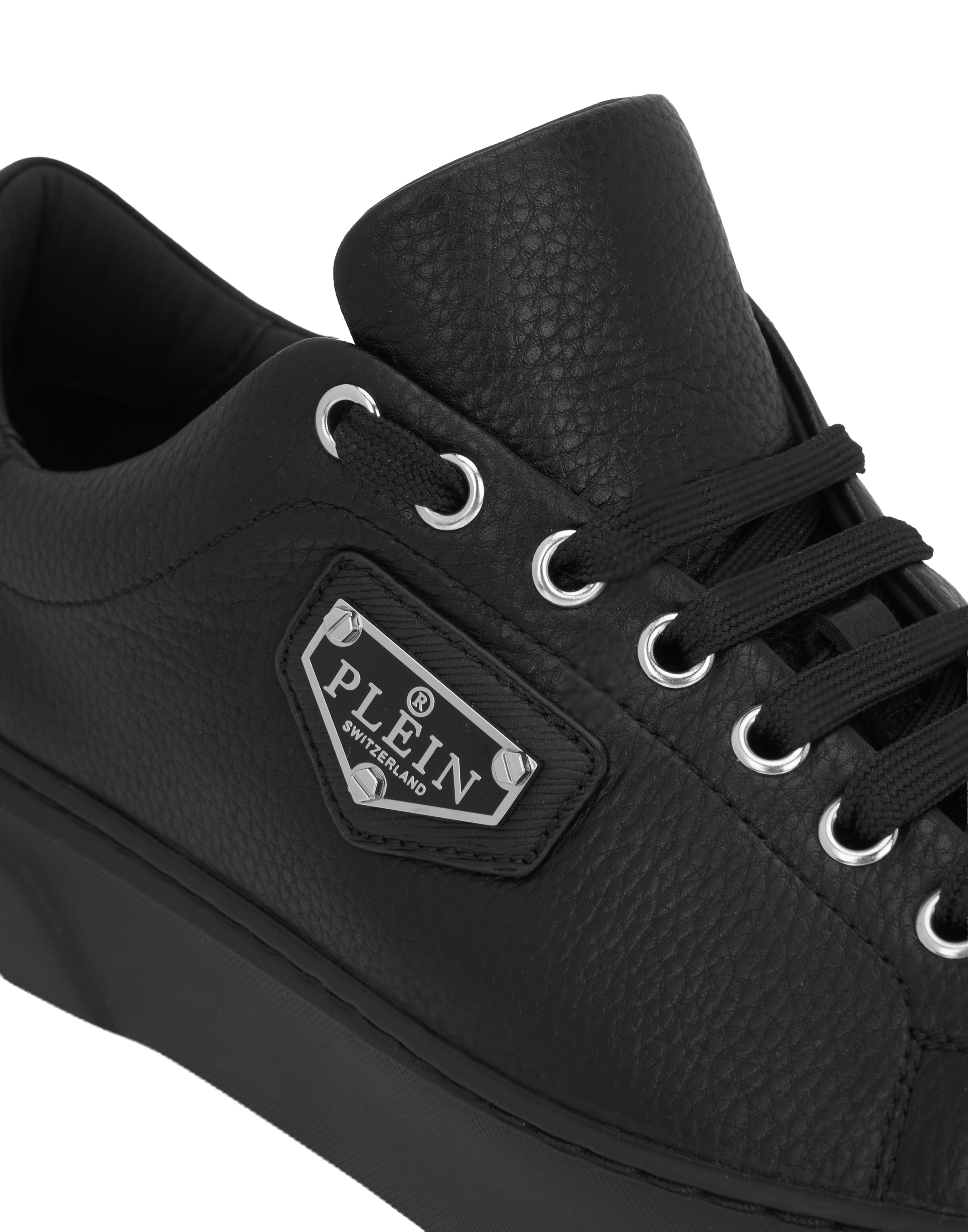Baskets basses 'Iconic Plein' Philipp Plein en noir