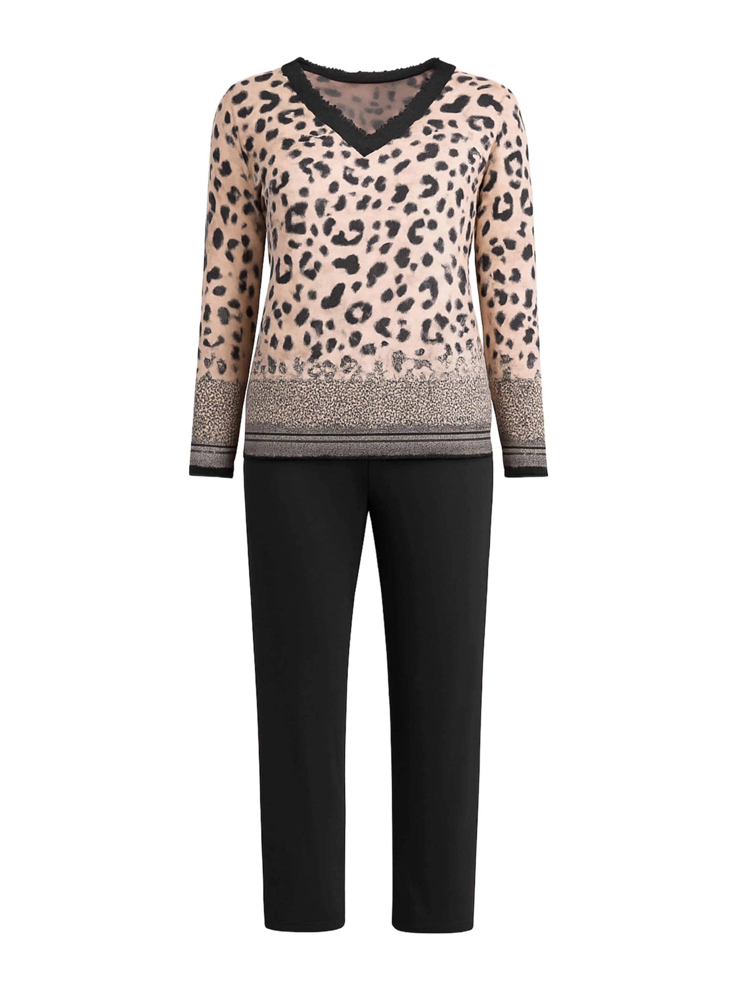 Pyjama 'Bergenia' Goldenbay en beige : devant