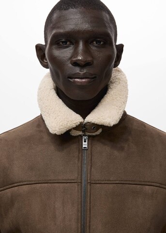 MANGO MAN Jacke 'Jay' in Braun